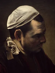 Het Avondmaal in Emmaüs, 1601 (detail)